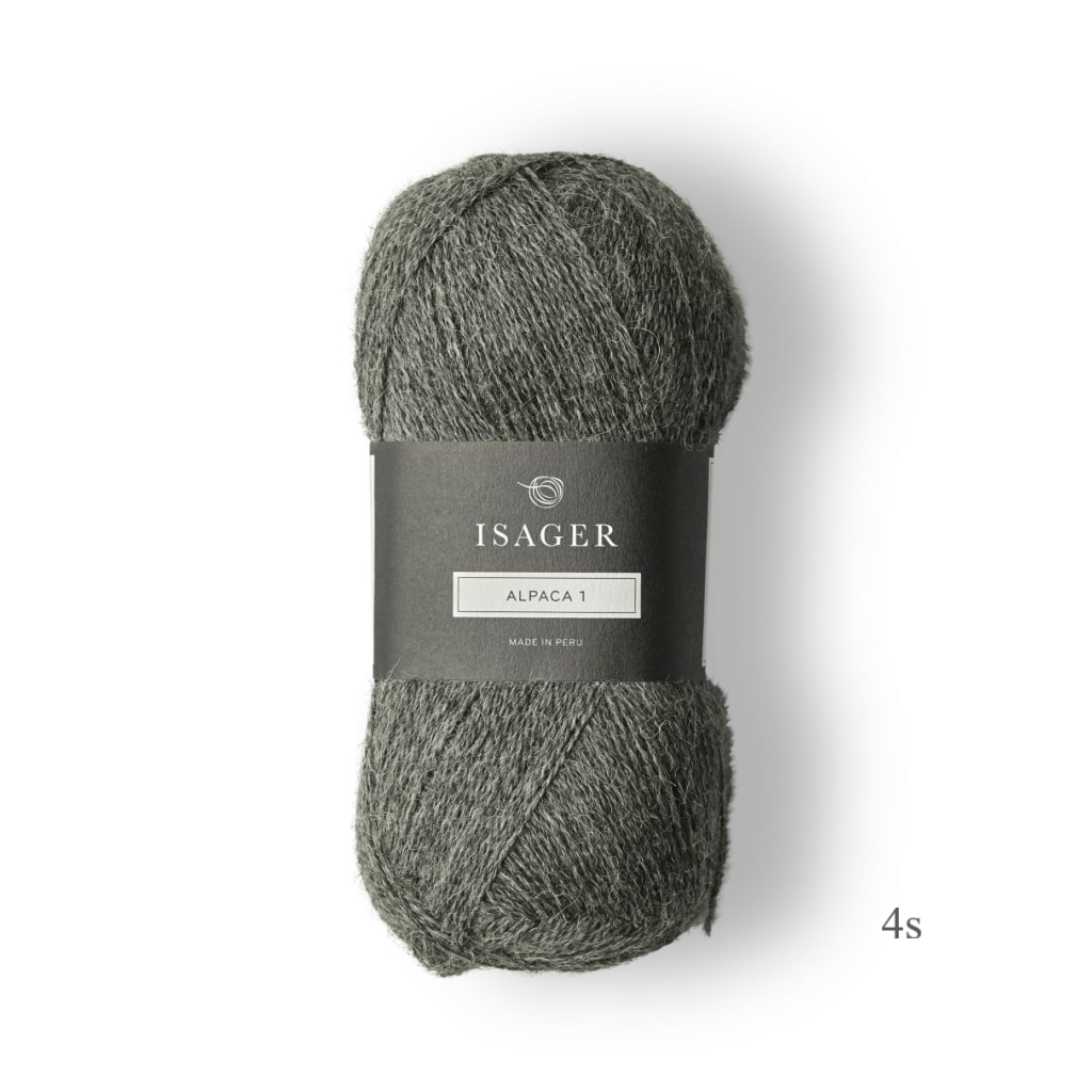 Isager Alpaca 1 - #4s is available to buy online from UK wool shop, Ida's House.