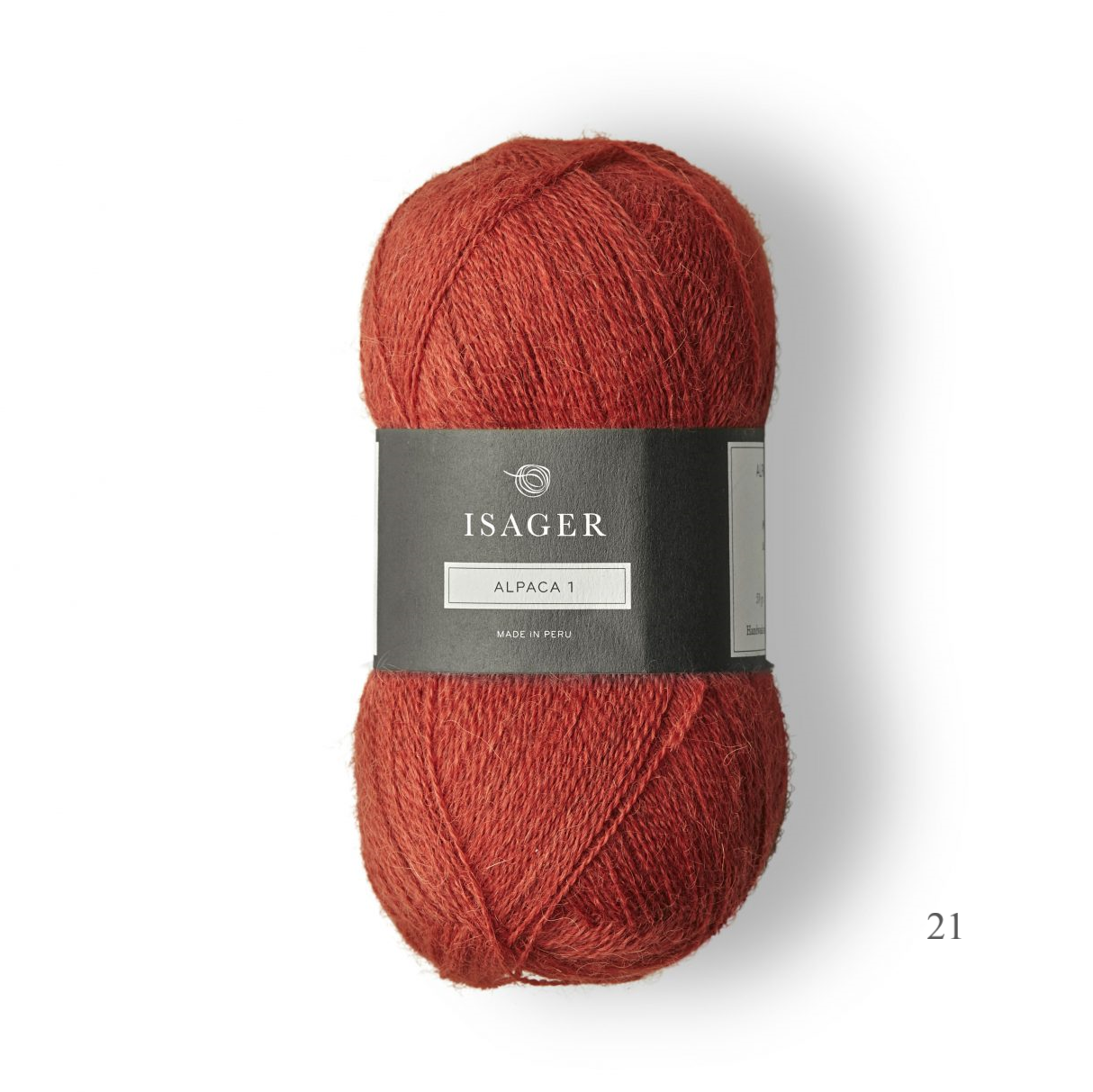 Isager Alpaca 1 - #21 is available to buy online from UK wool shop, Ida's House.