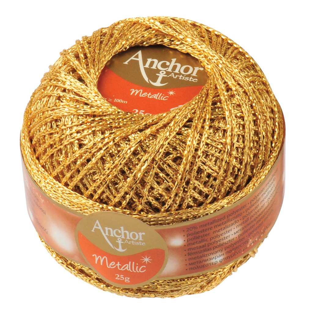 Anchor Metallic Thread 4 ply