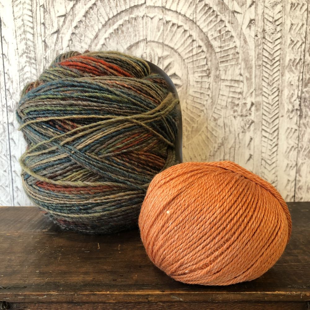 Shawl Kits are available from Yarn shop Ida's House