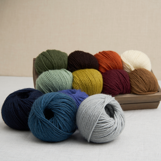 Bramble & Fleece Maker's Palette from Ida's House yarn shop in Lewes.