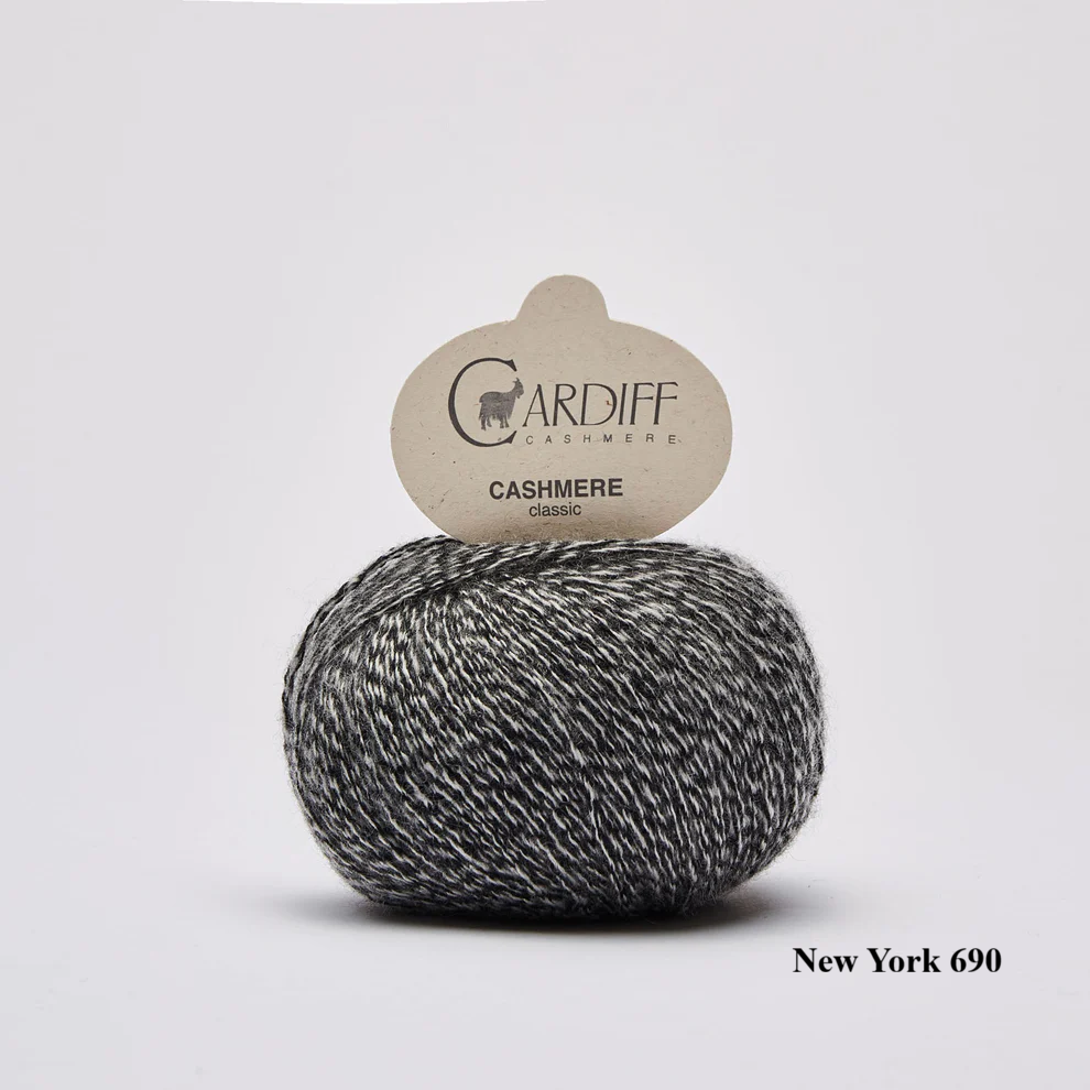 Cardiff Cashmere Classic New York 690 is available to buy online from Ida's House Lewes Yarn shop