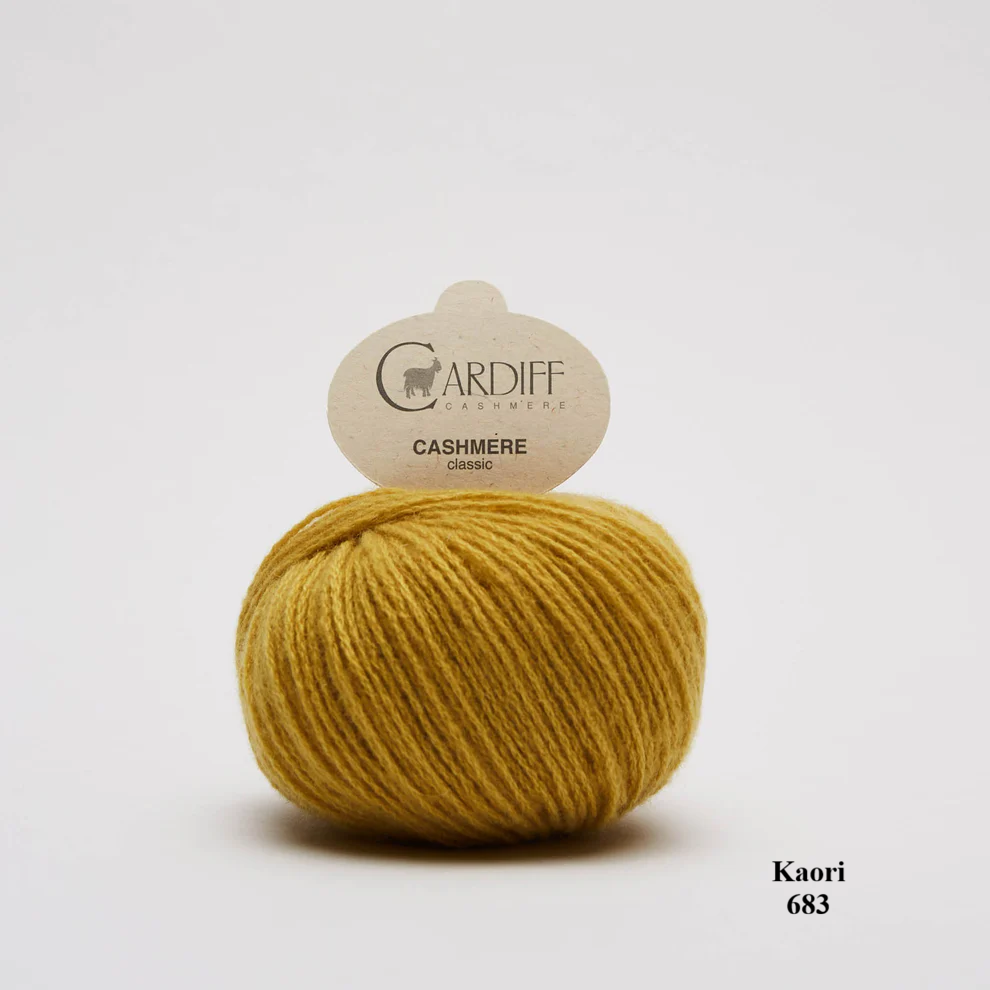 Cardiff Cashmere Classic Kaori 683 is available to buy online from Ida's House Lewes Yarn shop