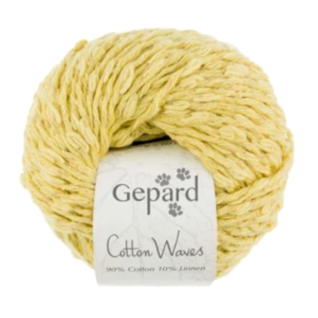 Cotton_Waves_117_Harvest Gold is available to buy online from UK Yarn store Idas House