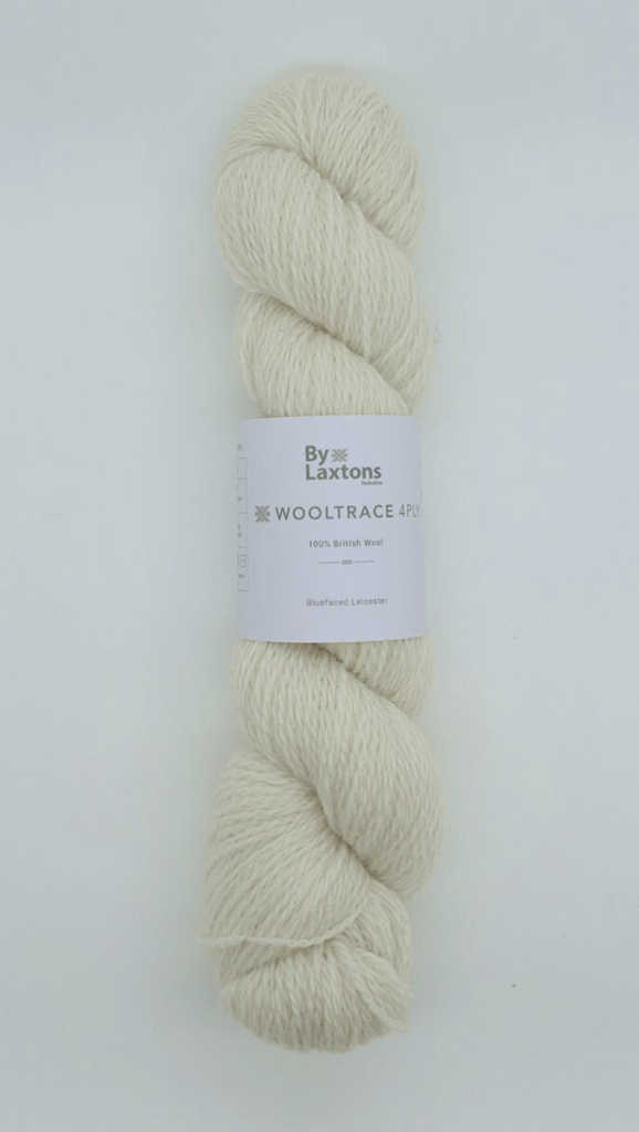 Wooltrace 4 ply_Ecru_is available online from Idas House 
