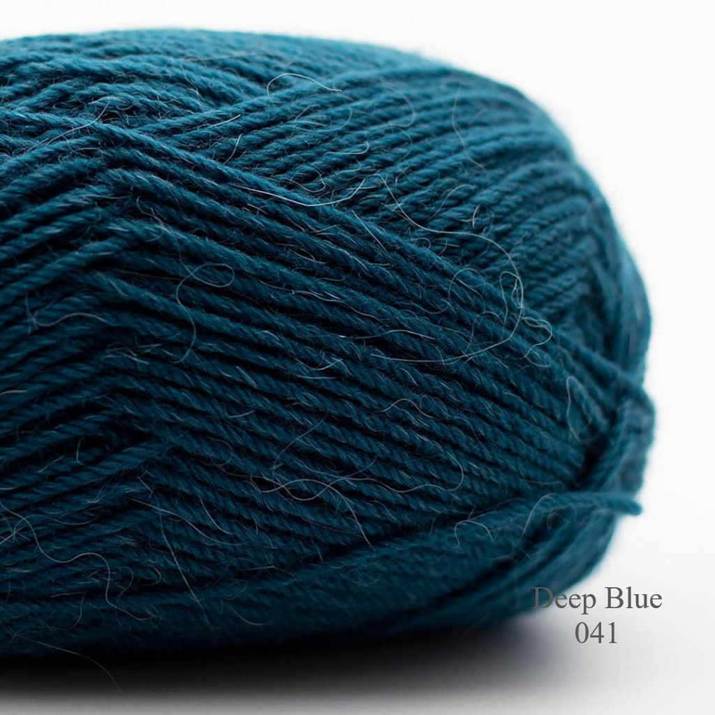  Edelweiss Deep Blue 041  is available to buy online from UK wool shop, Ida's House.