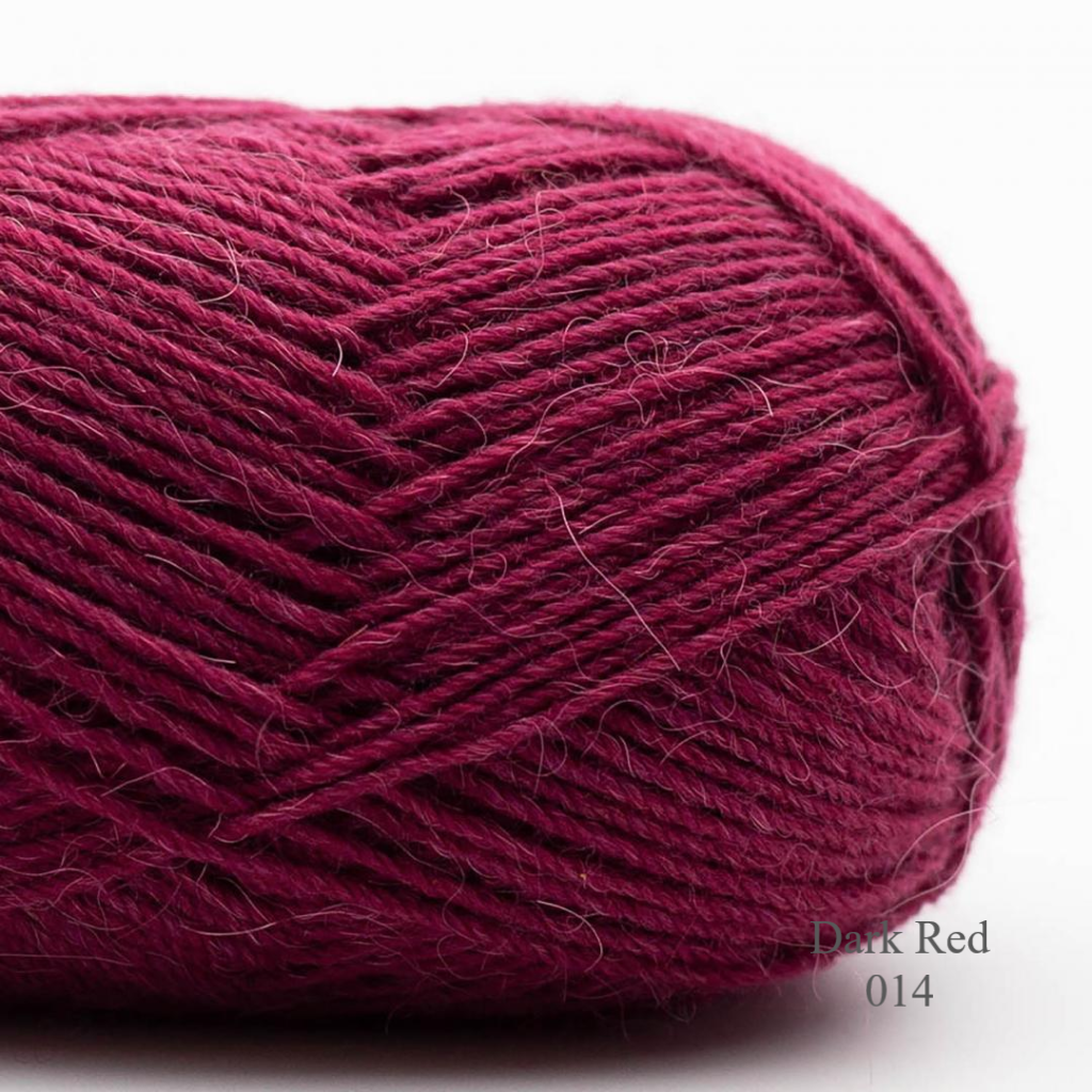  Edelweiss Baby Dark Red 014 is available to buy online from UK wool shop, Ida's House.