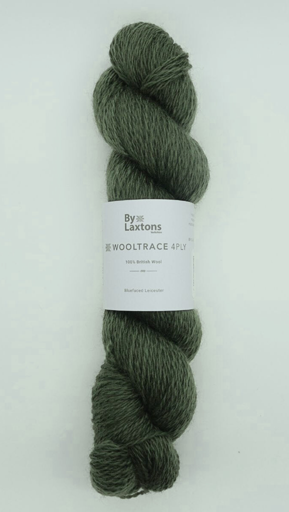 Wooltrace 4 ply_Frosted Sage_is available online from Idas House 