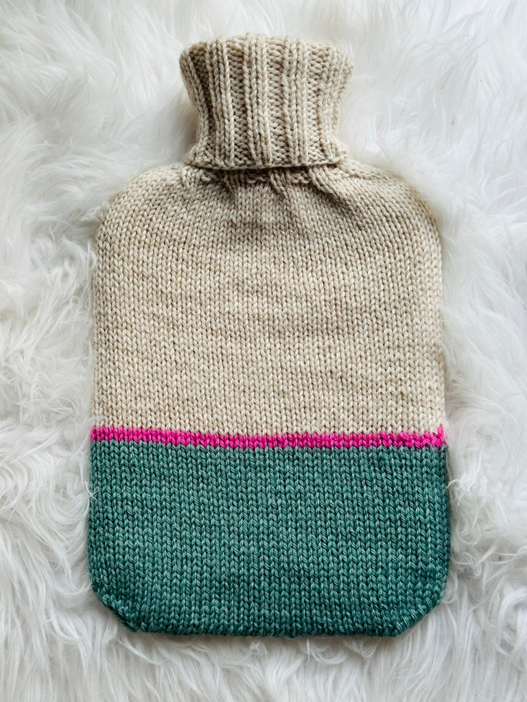 Hot Water Bottle Knitting Kit