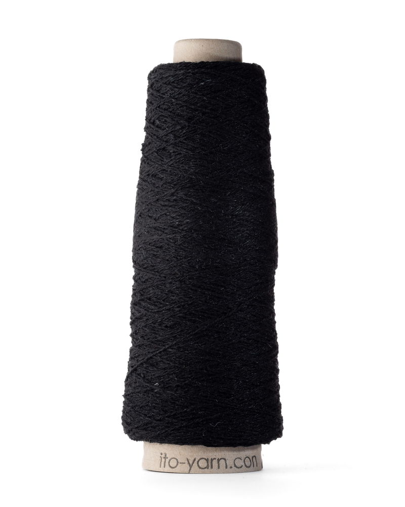 ito kinu_silk_ 388 Black_ is available to buy online from UK yarnshop Ida's House