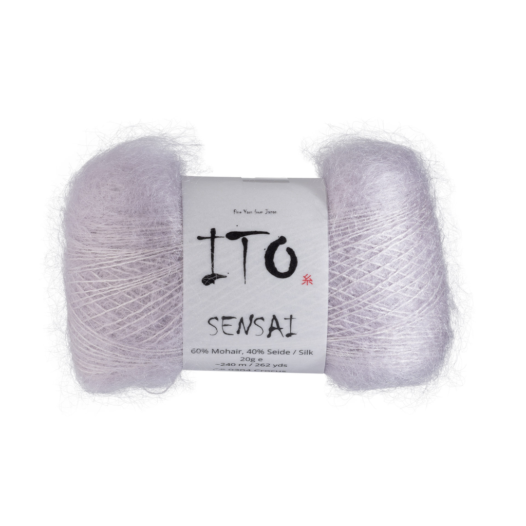 304 Crocus Silk Mohair from Ito is available to buy online from UK wool shop, Ida's House.