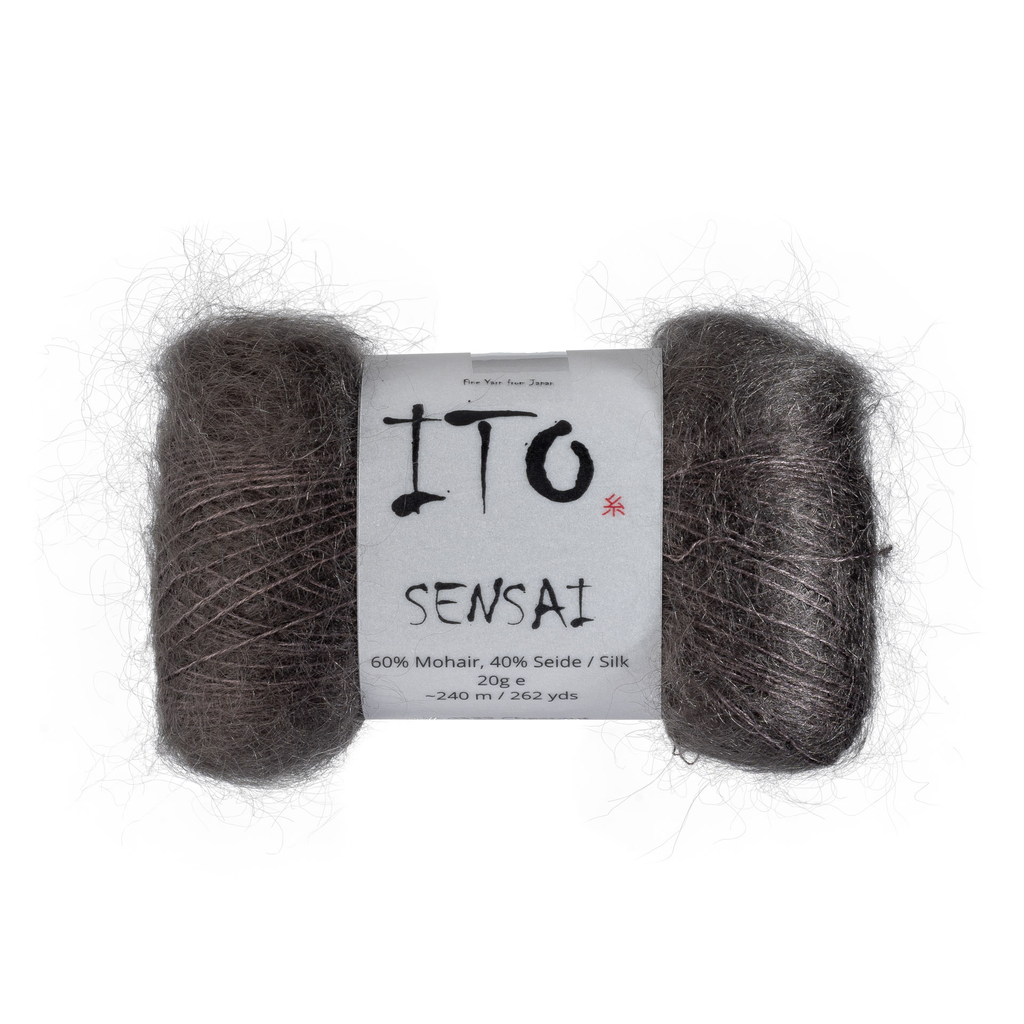 333 Chestnut Silk Mohair from Ito is available to buy online from UK wool shop, Ida's House.