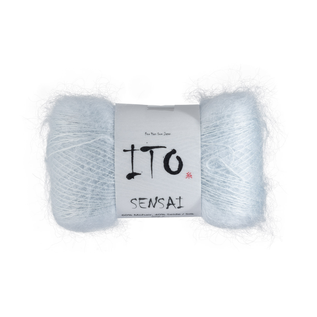 347 Glacier Silk Mohair from Ito is available to buy online from UK wool shop, Ida's House.