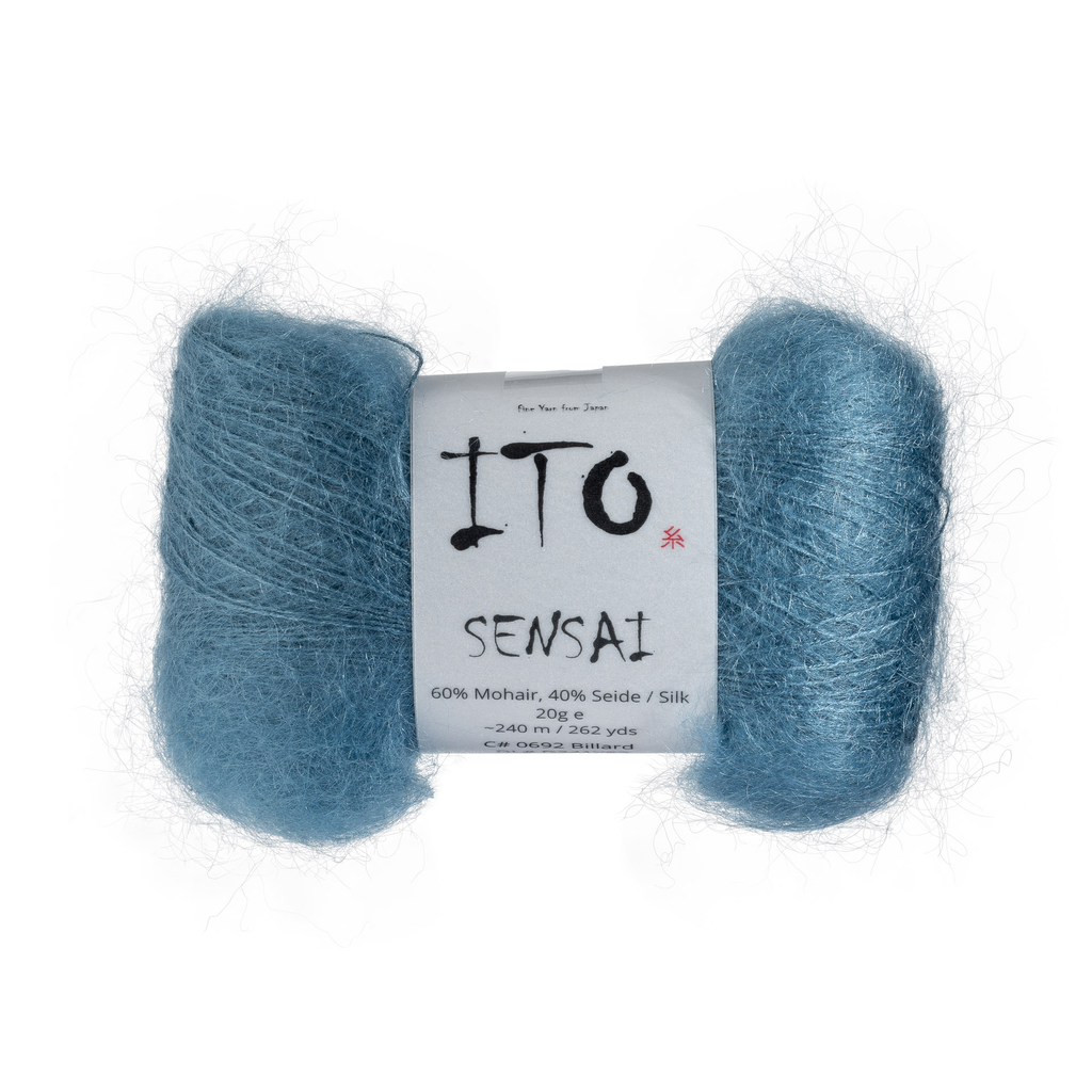 692 Billiard Silk Mohair from Ito is available to buy online from UK wool shop, Ida's House.