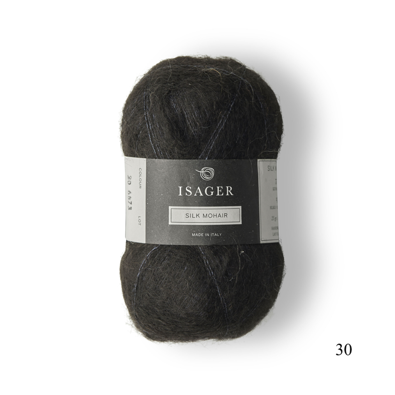 30 Isager Silk Mohair is available to buy online from UK wool shop, Ida's House.