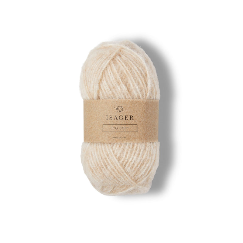 Isager Eco Soft chunky Yarn is available to buy online from UK wool shop, Ida's House.
