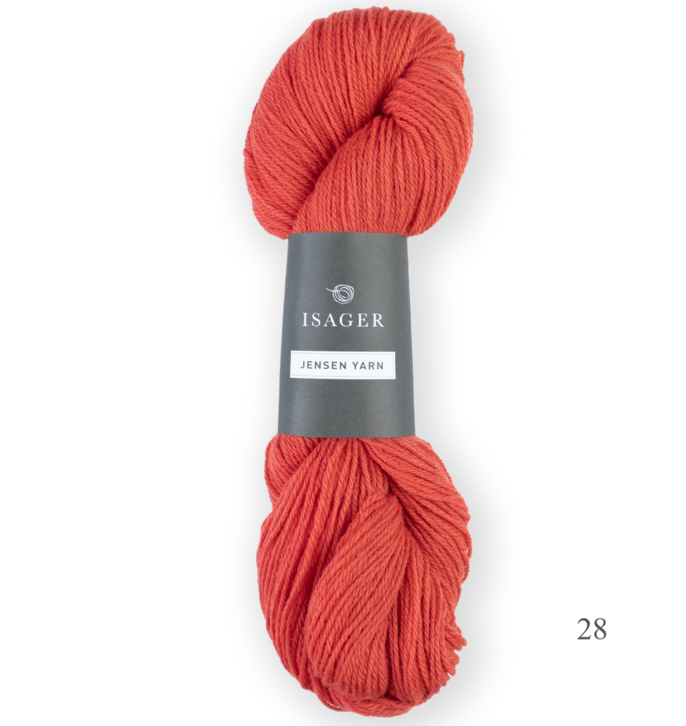 28 Isager Jensen Yarn is available to buy online from UK wool shop, Ida's House.