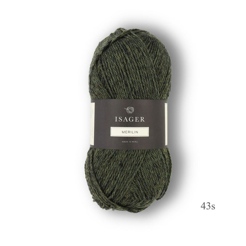 43s Isager Merilin Yarn is available to buy online from UK wool shop, Ida's House.