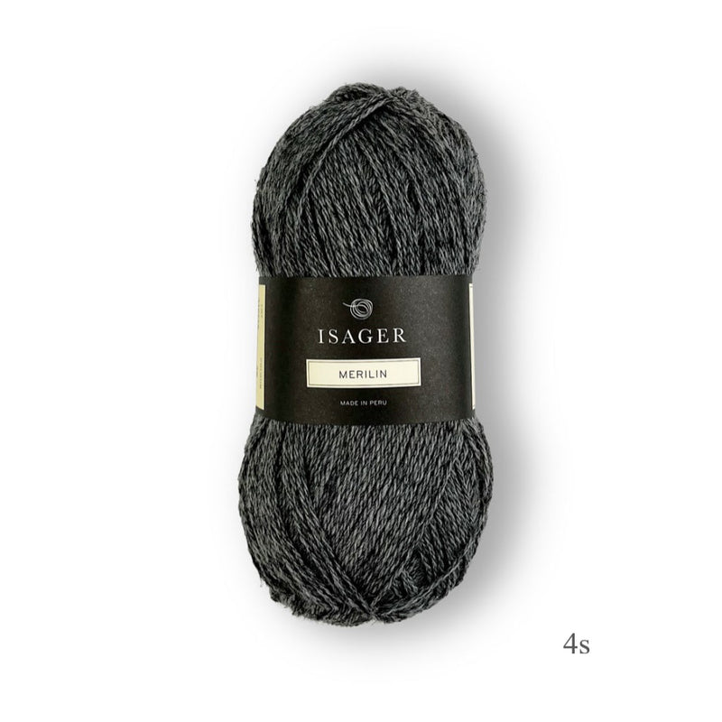 4s Isager Merilin Yarn is available to buy online from UK wool shop, Ida's House.