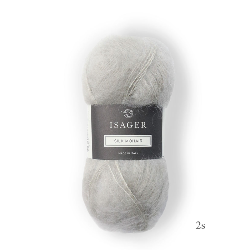 2s Isager Silk Mohair is available to buy online from UK wool shop, Ida's House.