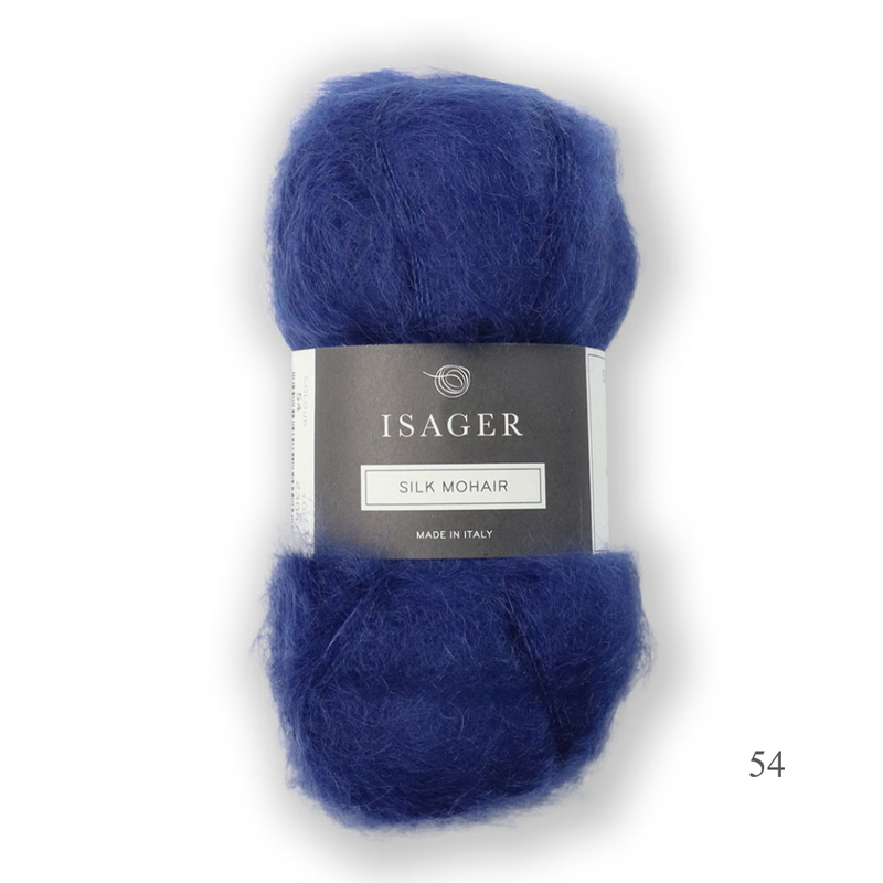 54 Isager Silk Mohair is available to buy online from UK wool shop, Ida's House.