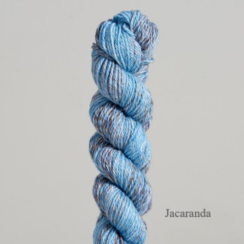 Jacaranda Spiral Grain Worsted Urth Yarn is available to buy online from UK wool shop, Ida's House.