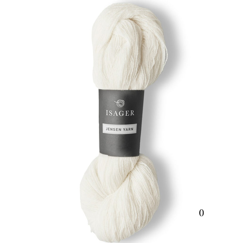 0 Isager Jensen Yarn is available to buy online from UK wool shop, Ida's House.