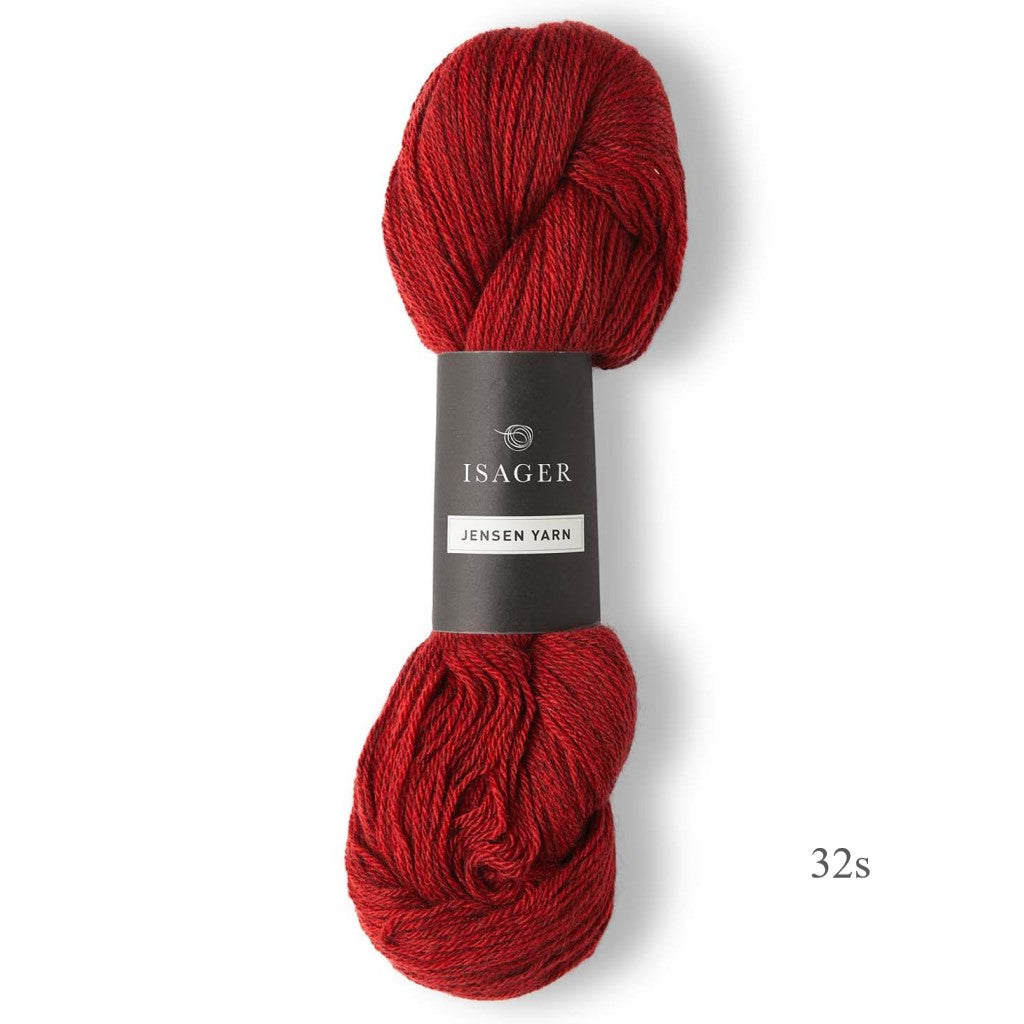 32s Isager Jensen Yarn is available to buy online from UK wool shop, Ida's House.