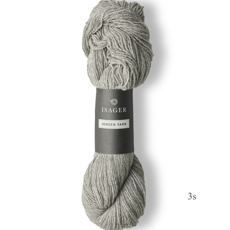 3s Isager Jensen Yarn is available to buy online from UK wool shop, Ida's House.