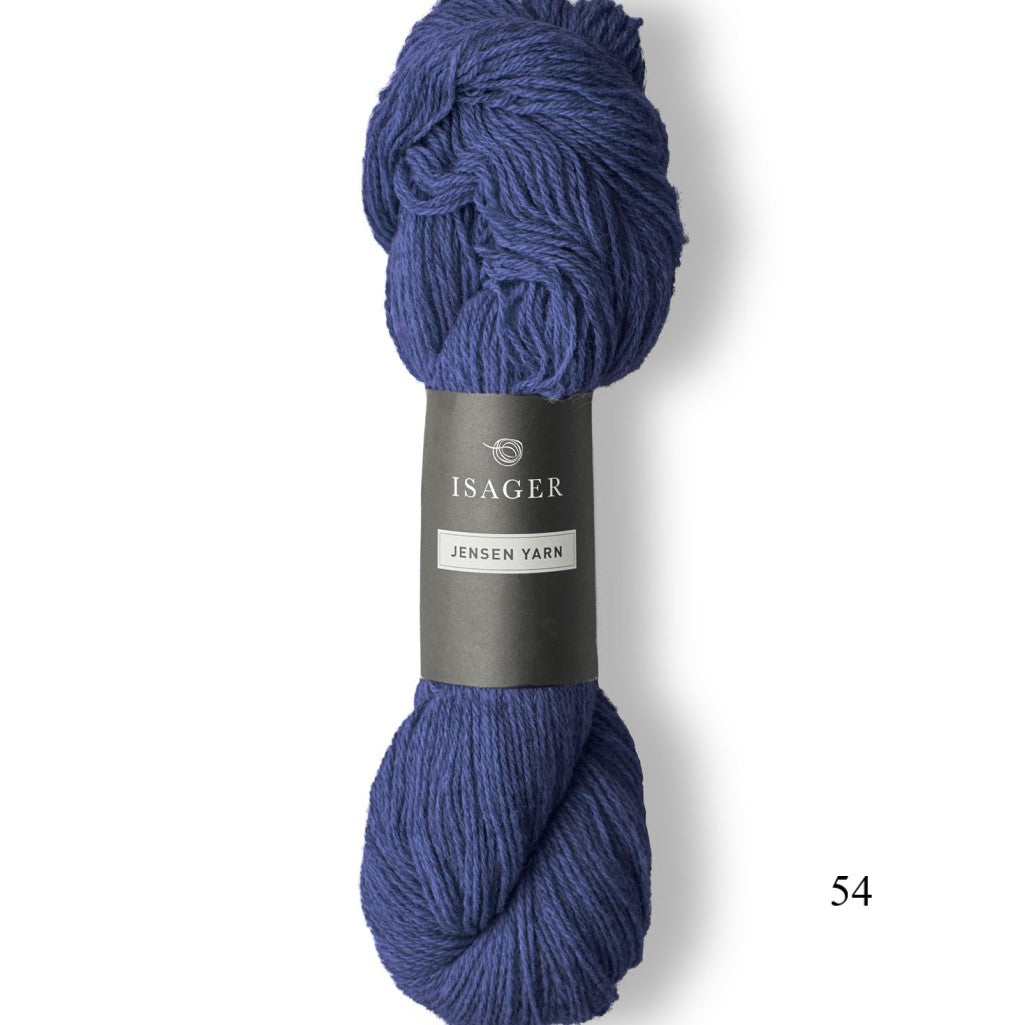 54 Isager Jensen Yarn is available to buy online from UK wool shop, Ida's House.