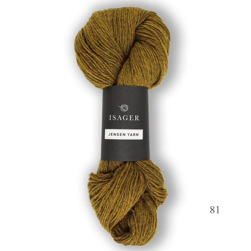 81 Isager Jensen Yarn is available to buy online from UK wool shop, Ida's House.
