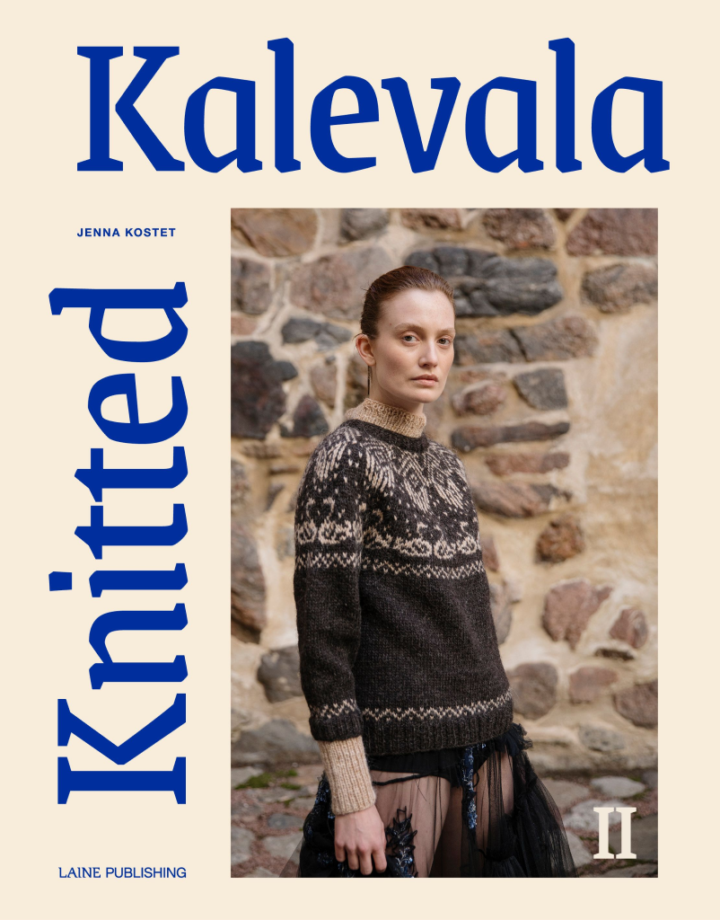 Knitted Kalevala 11 is available to order online from Ida's House