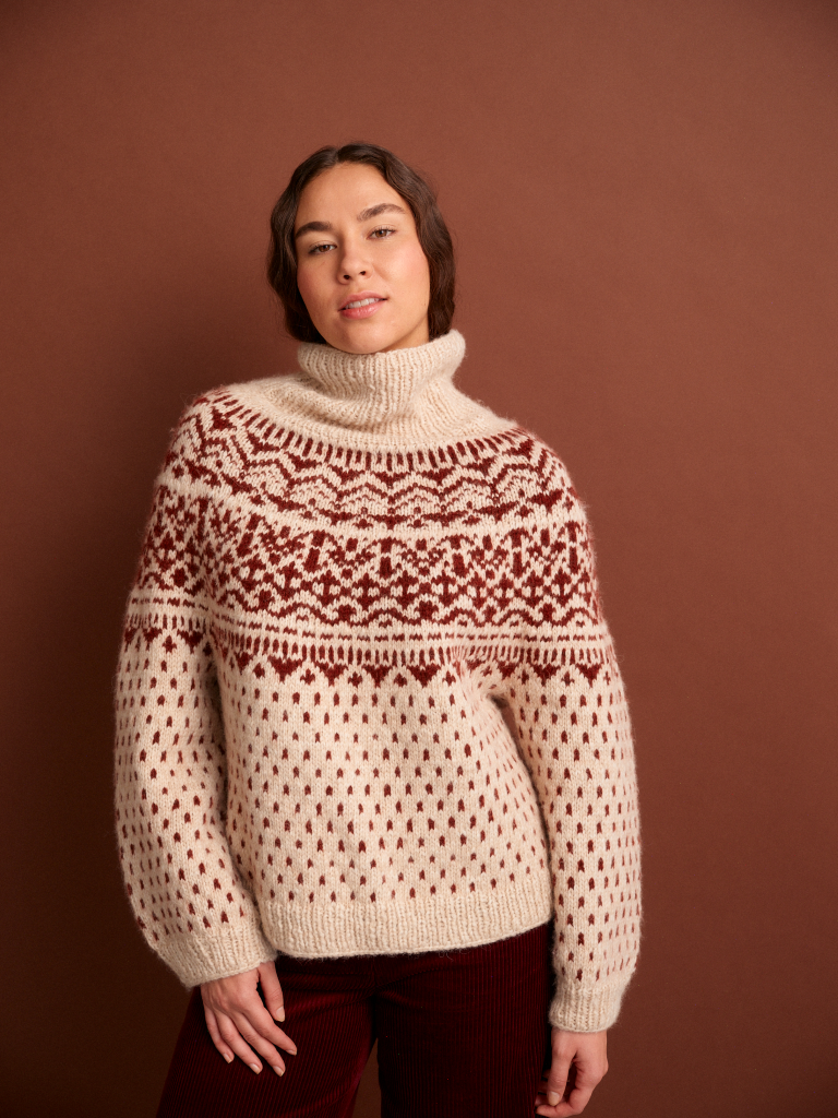 Laine 52 Weeks of Sweaters is available to order online from Ida's House Lewes based yarn shop