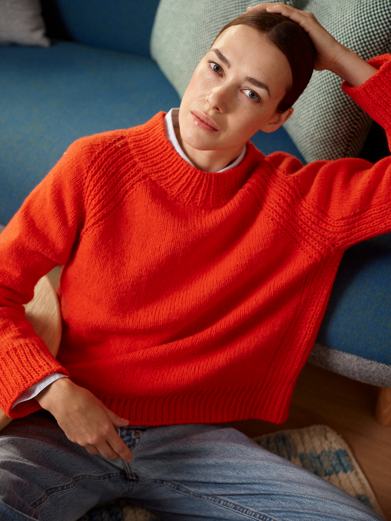 Laine 52 Weeks of Sweaters is available to order online from Ida's House Lewes based yarn shop