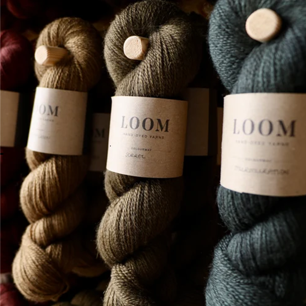 Loom Yarns are available to buy online from Ida's House Yarn Shop Lewes
