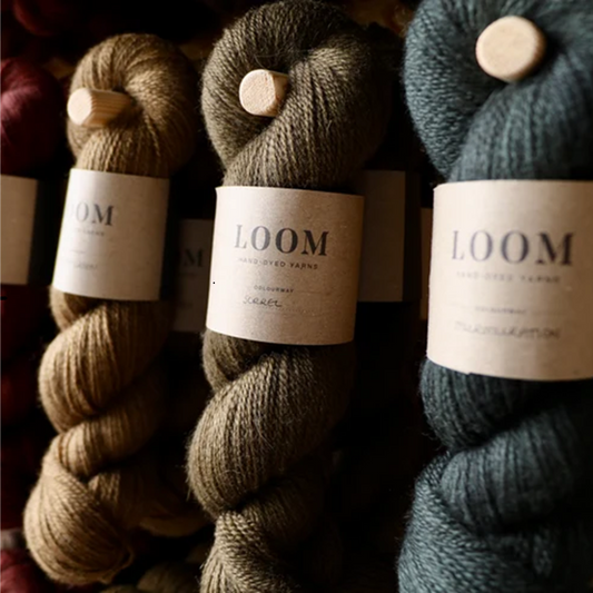 Loom Yarns are available to buy online from Ida's House Yarn Shop Lewes