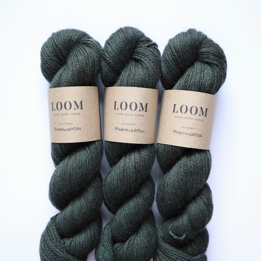 Loom BFL Gotland Double knittng in Murmuration is available to buy online from Ida's House Sussex based yarn shop.