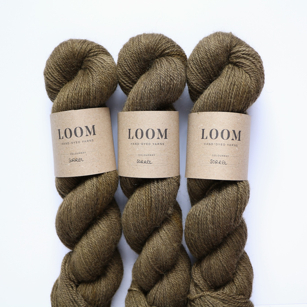 Loom BFL Gotland Double knittng in Sorrel is available to buy online from Ida's House Sussex based yarn shop.
