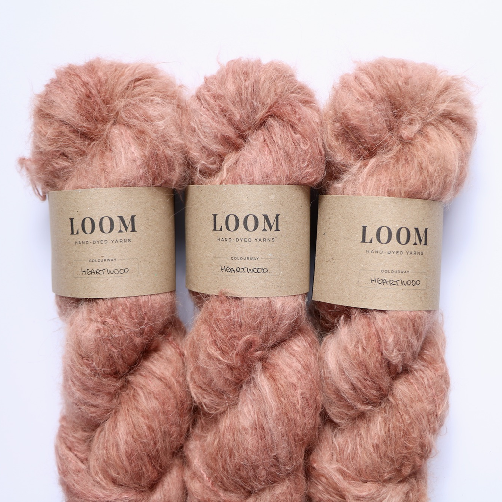 Loom Suri Alpaca Heartwood is available to buy on line from Ida's House Sussex based yarn shop
