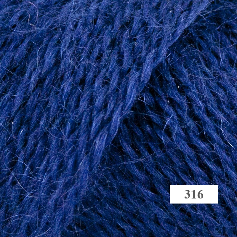 Onion 316 Navy Mohair and Wool Yarn from Onion is available to buy online from UK wool shop, Ida's House.