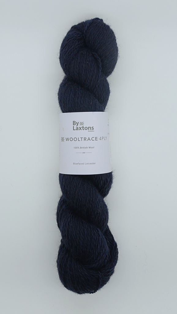 Wooltrace 4 ply_Perfect Navy_is available online from Idas House 