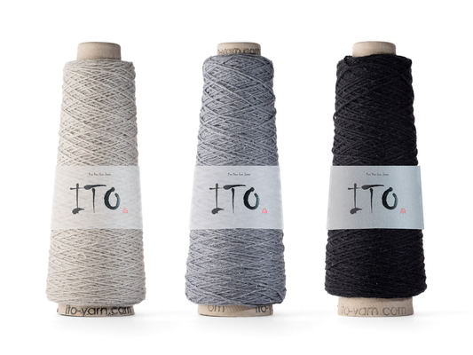 Ito Shmo yarn can be bought online from Ida's House Sussex Yarn Shop