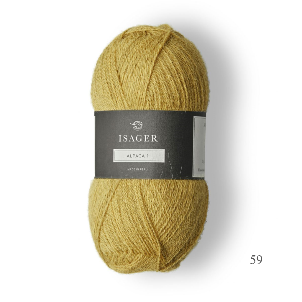 Isager Alpaca 1 - #59 is available to buy online from UK wool shop, Ida's House.