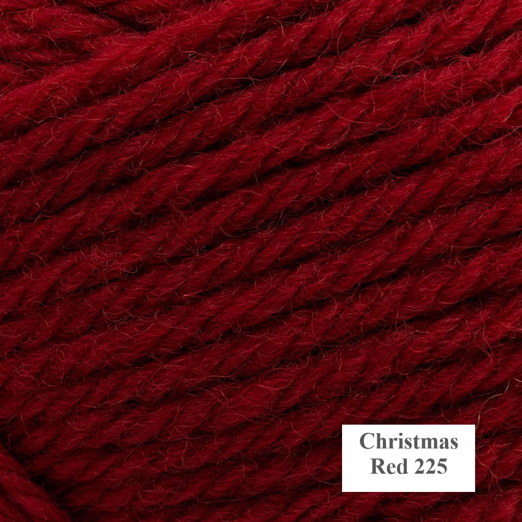 Filcolana peruvian highland wool in Christmas Red