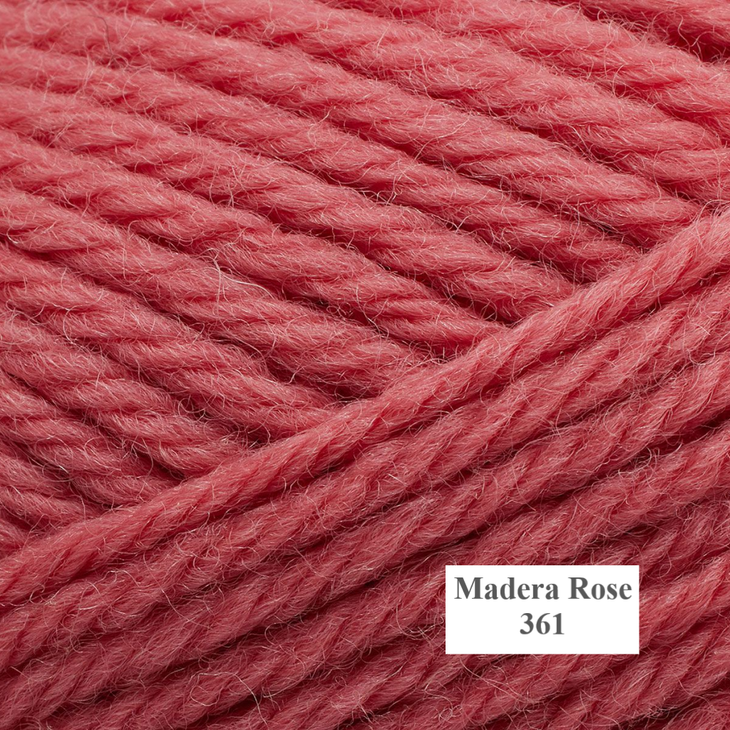 Filcolana peruvian highland wool in Madera Rose