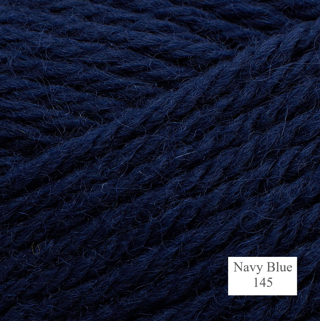 Filcolana peruvian highland wool in navy blue