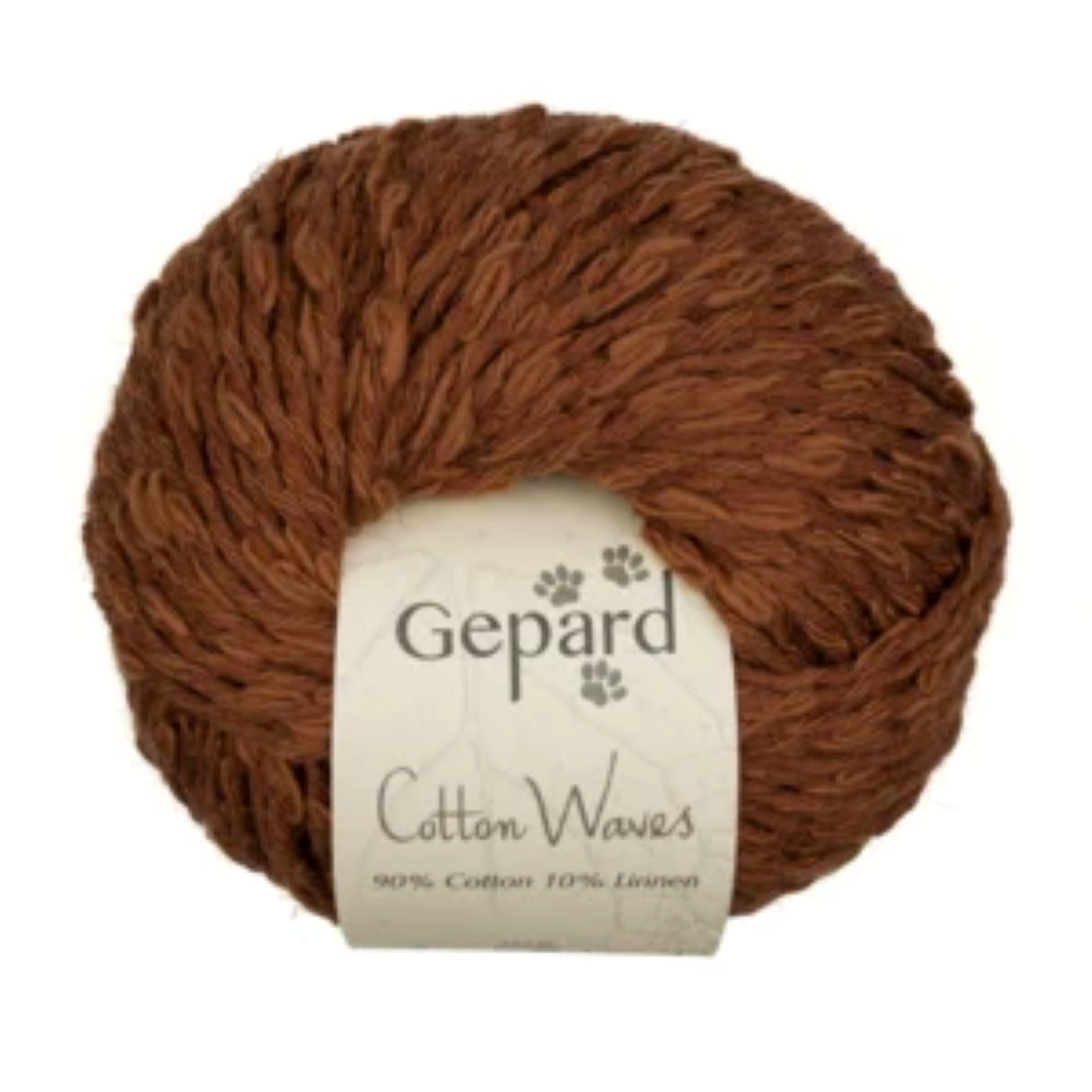 Cotton_Waves_164-Brandy is available to buy online from UK Yarn store Idas House