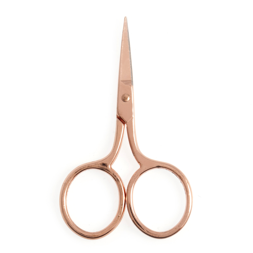 Rose Gold finish scissors