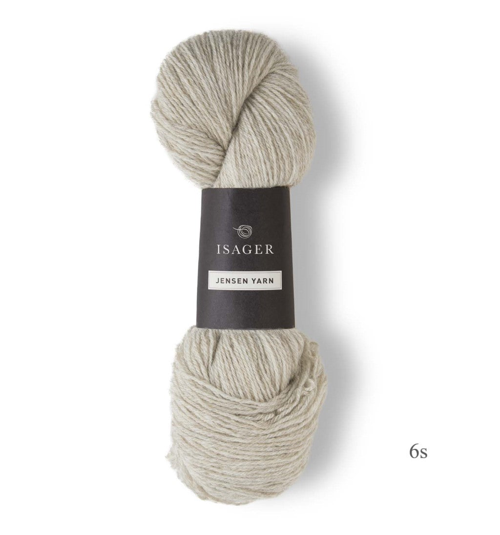 6s Isager Jensen is available to buy online from UK wool shop, Ida's House.