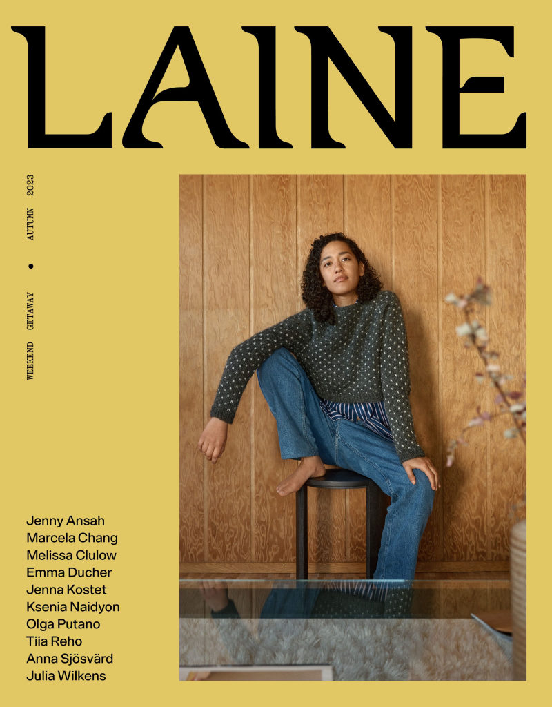 Laine Magazine Issue 18 is available to buy online from UK wool shop, Ida's House.